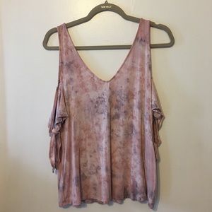 Soft and Sexy American Eagle Open Shoulder Shirt